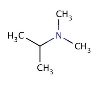 N,N-Dimethylisopropylamine (CAS 996-35-0) - chemical structure image