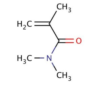 N,N-Dimethylmethacrylamide (CAS 6976-91-6) - chemical structure image