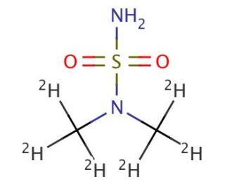 N,N-Dimethylsulfamide-d6 (CAS 1189689-95-9) - chemical structure image