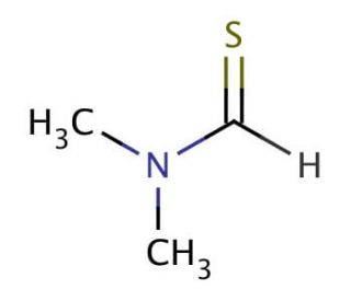 N,N-Dimethylthioformamide (CAS 758-16-7) - chemical structure image