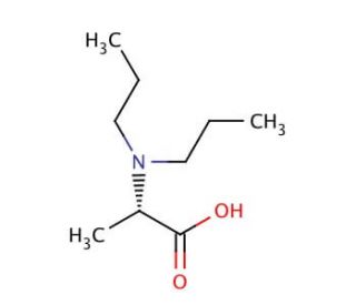 N,N-Dipropyl-L-alanine (CAS 81854-56-0) - chemical structure image