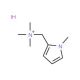 N,N,N-trimethyl(1-methyl-1H-pyrrol-2-yl)methanaminium iodide - chemical structure image