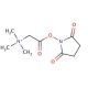 N,N,N-Trimethylglycine-N-hydroxysuccinimide ester bromide (CAS 42014-55-1) - chemical structure image