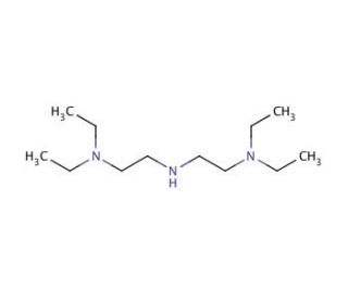 N,N,N&prime;,N&prime;-Tetraethyldiethylenetriamine (CAS 123-12-6) - chemical structure image