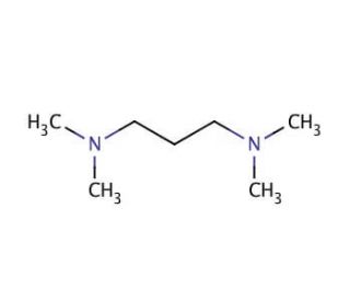N,N,N&prime;,N&prime;-Tetramethyl-1,3-propanediamine (CAS 110-95-2) - chemical structure image