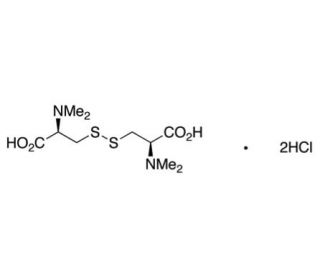 N,N,N&prime;,N&prime;-Tetramethyl-L-Cystine Dihydrochloride (CAS 38254-66-9) - chemical structure image