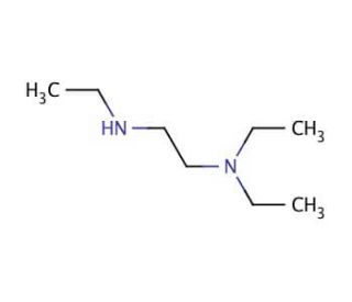 N,N,N&prime;-Triethylethylenediamine (CAS 105-04-4) - chemical structure image