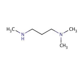 N,N,N&prime;-Trimethyl-1,3-propanediamine (CAS 4543-96-8) - chemical structure image