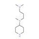 N,N,N′-Trimethyl-N′-piperidin-4-ylpropane-1,3-diamine - chemical structure image