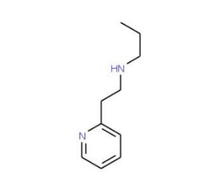 N-(n-Propyl)-2-pyridineethylamine (CAS 55496-57-6) - chemical structure image