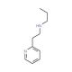 N-(n-Propyl)-2-pyridineethylamine (CAS 55496-57-6) - chemical structure image
