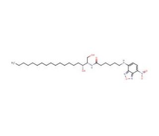 N-(NBD-Aminocaproyl)sphinganine - chemical structure image