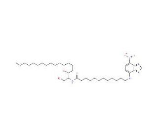 N-(NBD-Aminolauroyl)safingol (CAS 474943-07-2) - chemical structure image
