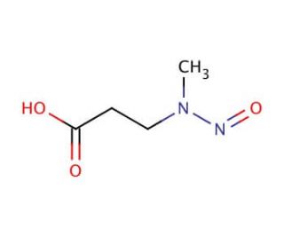 N-Nitroso-N-(methyl-d3)-3-aminopropionic Acid (CAS 1215691-18-1) - chemical structure image