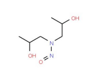 N-Nitrosobis(2-hydroxypropyl)amine (CAS 53609-64-6) - chemical structure image