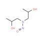 N-Nitrosobis(2-hydroxypropyl)amine (CAS 53609-64-6) - chemical structure image