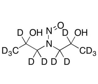N-Nitrosobis(2-hydroxypropyl)amine-d12 - chemical structure image
