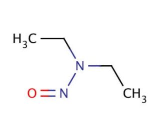 N-Nitrosodiethylamine (CAS 55-18-5) - chemical structure image