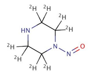 N-Nitrosopiperazine-d8 - chemical structure image