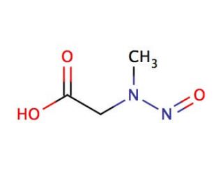 N-Nitrososarcosine (CAS 13256-22-9) - chemical structure image