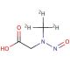 N-Nitrososarcosine-d3 (CAS 1189871-94-0) - chemical structure image