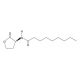 N-nonanoyl-L-Homoserine lactone (CAS 177158-21-3) - chemical structure image