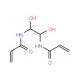 N,N′-(1,2-Dihydroxyethylene)bis-acrylamide (CAS 868-63-3) - chemical structure image