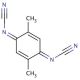 N,N′-(2,5-Dimethyl-2,5-cyclohexadiene-1,4-diylidene)biscyanamide (CAS 98507-06-3) - chemical structure image