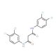 N,N′-Bis-(3,4-dichloro-phenyl)-malonamide (CAS 1677-30-1) - chemical structure image