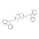 N,N′-Bis-Fmoc-diaminoacetic acid (CAS 668492-50-0) - chemical structure image