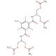 N,N′-Bis[2-(acetyloxy)-1-[(acetyloxy)methyl]ethyl]-5-amino-2,4,6-triiodo-1,3-benzenedicarboxamide - chemical structure image