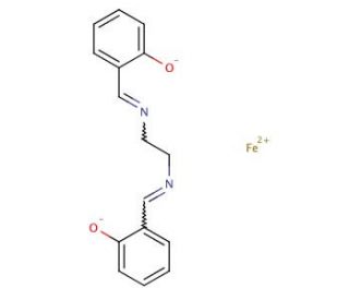 N,N&prime;-Bis(salicylidene)ethylenediamine Iron(II) (CAS 14167-12-5) - chemical structure image