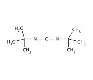 N,N&prime;-Di-tert-butylcarbodiimide (CAS 691-24-7) - chemical structure image