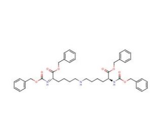 N,N&prime;-Dicarbobenzyloxy-lysinonorleucine Dibenzylester - chemical structure image