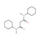 N,N′-Dicyclohexyl-N,N′-dimethyl-malonamide - chemical structure image