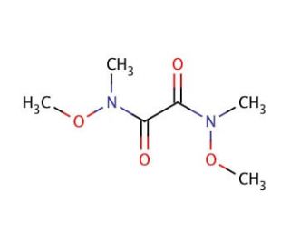 N,N&prime;-Dimethoxy-N,N&prime;-dimethyloxamide (CAS 106675-70-1) - chemical structure image