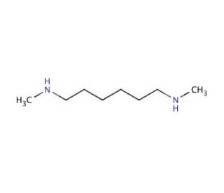 N,N&prime;-Dimethyl-1,6-hexanediamine (CAS 13093-04-4) - chemical structure image