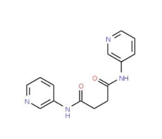 N,N&prime;-dipyridin-3-ylsuccinamide - chemical structure image