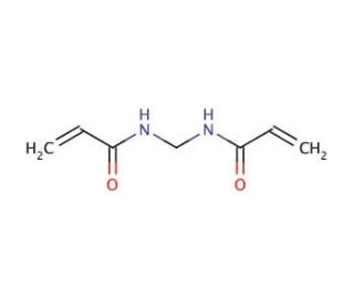 N,N&prime;-Methylenebis-Acrylamide, 2% (CAS 110-26-9) - chemical structure image