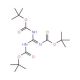 N,N′,N′′-Tri-Boc-guanidine (CAS 216584-22-4) - chemical structure image