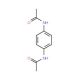 N,N′-p-Phenylenebisacetamide (CAS 140-50-1) - chemical structure image