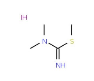 N,N&prime;-S-Trimethylisothiouronium Iodide (CAS 6972-04-9) - chemical structure image