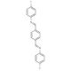 N,N′-Terephthalylidene-bis(4-fluoroaniline) (CAS 17866-84-1) - chemical structure image