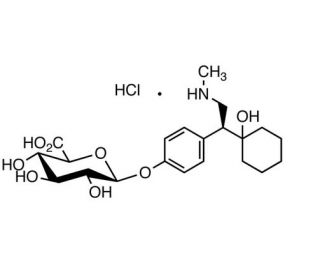 N,O-Didesmethyl-(rac-venlafaxine) Glucuronide Hydrochloride (CAS 1021933-99-2) - chemical structure image