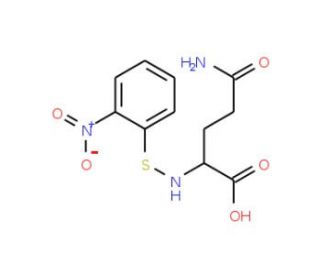 N-O-NPS-L-Glutamine (CAS 7685-73-6) - chemical structure image
