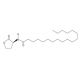 N-octadecanoyl-L-Homoserine lactone 的分子结构, CAS编号: 479050-96-9 N-octadecanoyl-L-Homoserine lactone (CAS 479050-96-9) - chemical structure image