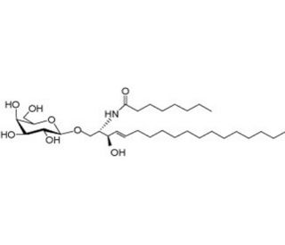 N-octanoyl-B-D-galactosylceramide (CAS 41613-16-5) - chemical structure image