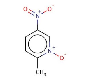 N-oxide-2-methyl-5-nitropridine - chemical structure image