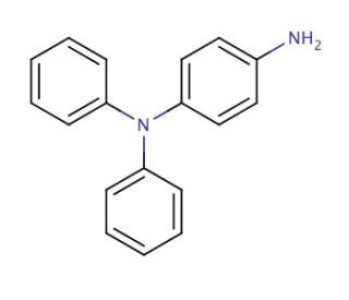 N-p-aminophenyl-diphenylamine (CAS 2350-01-8) - chemical structure image