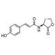 N-(p-Coumaroyl)-L-homoserine lactone - chemical structure image